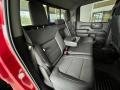 Jet Black Rear Seat Photo for 2021 Chevrolet Silverado 1500 #145276607