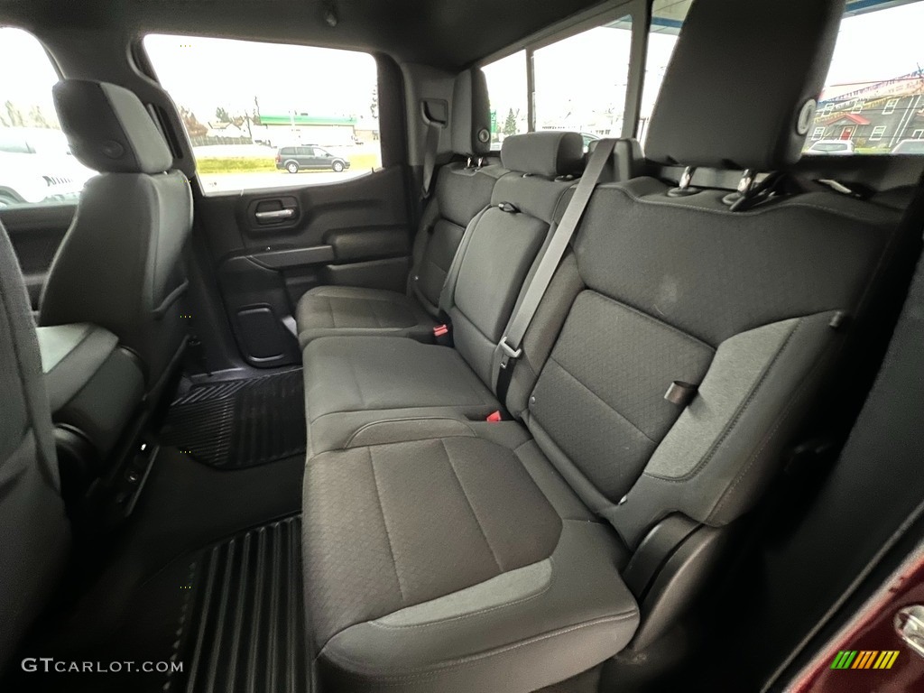 Jet Black Interior 2021 Chevrolet Silverado 1500 LT Crew Cab 4x4 Photo #145276652