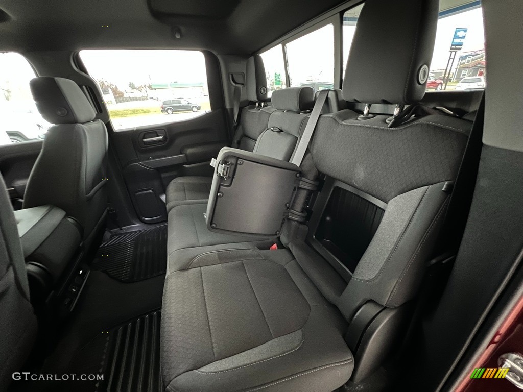 Jet Black Interior 2021 Chevrolet Silverado 1500 LT Crew Cab 4x4 Photo #145276673