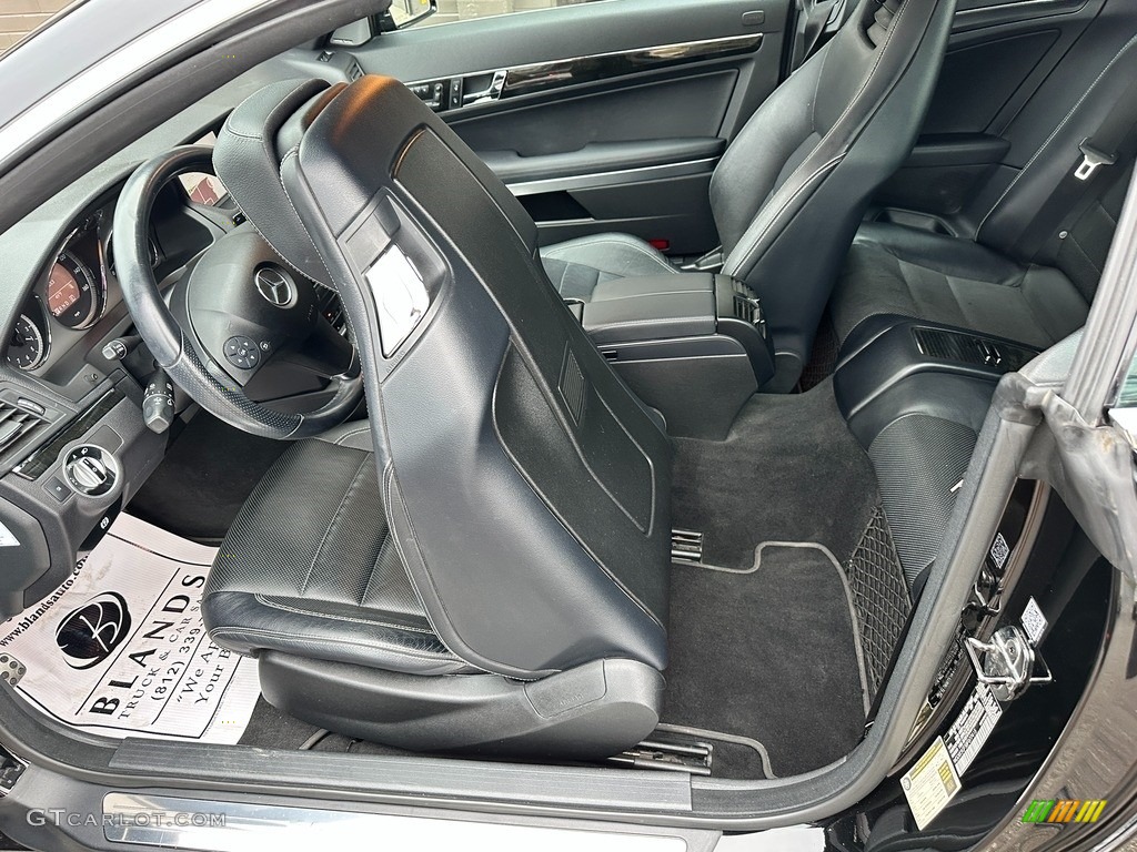 2011 E 350 Cabriolet - Obsidian Black Metallic / Black photo #37