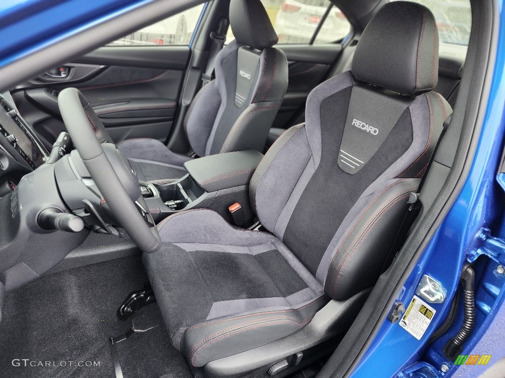 Black Ultrasuede w/Red stitching Interior 2022 Subaru WRX GT Photo #145277105