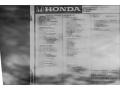 2023 Honda Odyssey Touring Window Sticker