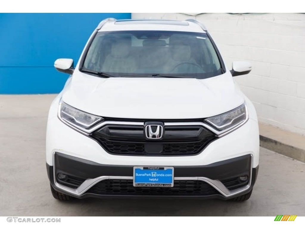 Platinum White Pearl 2022 Honda CR-V Touring AWD Exterior Photo #145277420