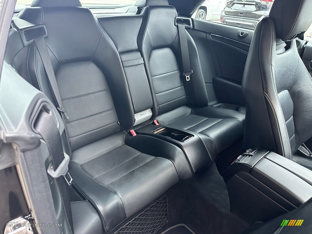 2011 E 350 Cabriolet - Obsidian Black Metallic / Black photo #52
