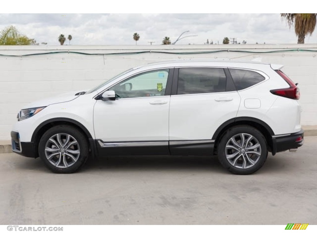 Platinum White Pearl 2022 Honda CR-V Touring AWD Exterior Photo #145277447