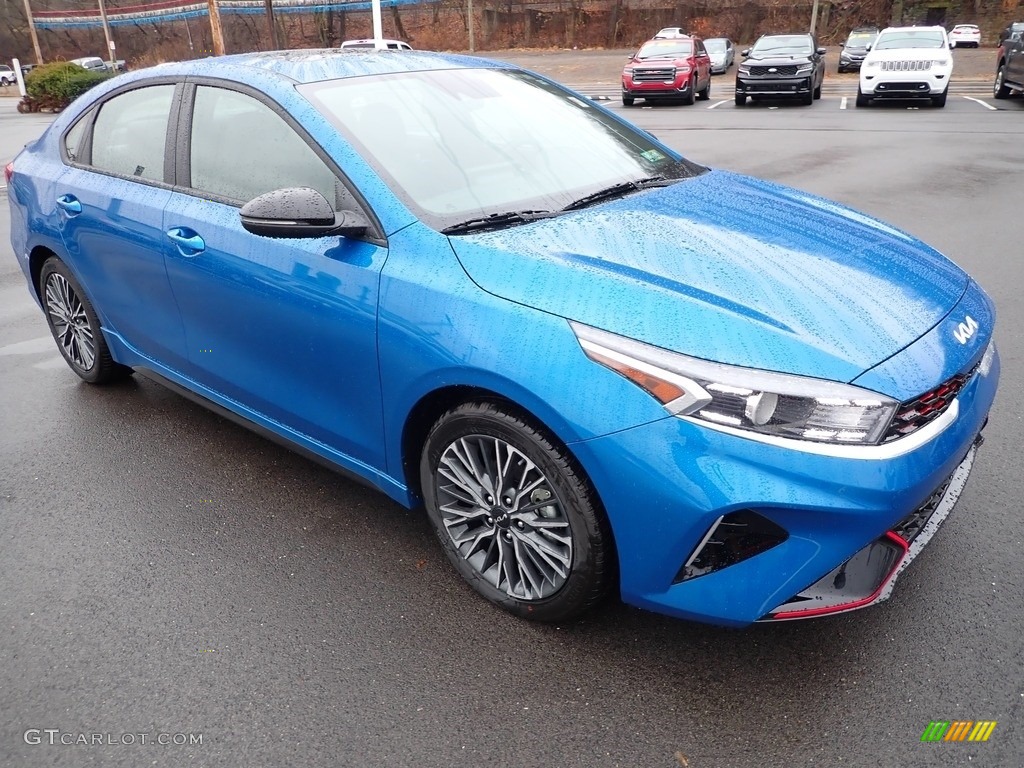 2023 Forte GT-Line - Sporty Blue / Black photo #2