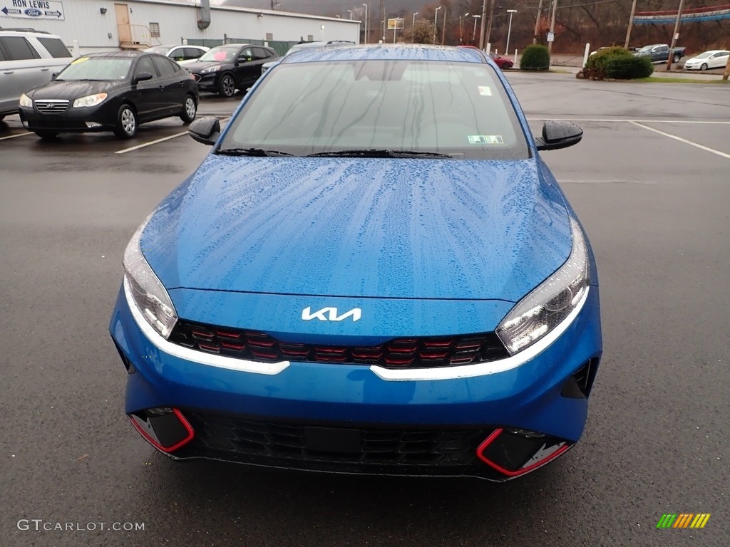 2023 Forte GT-Line - Sporty Blue / Black photo #3