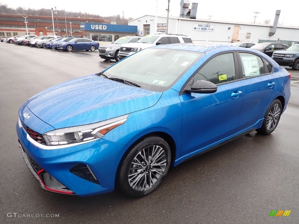 2023 Forte GT-Line - Sporty Blue / Black photo #4