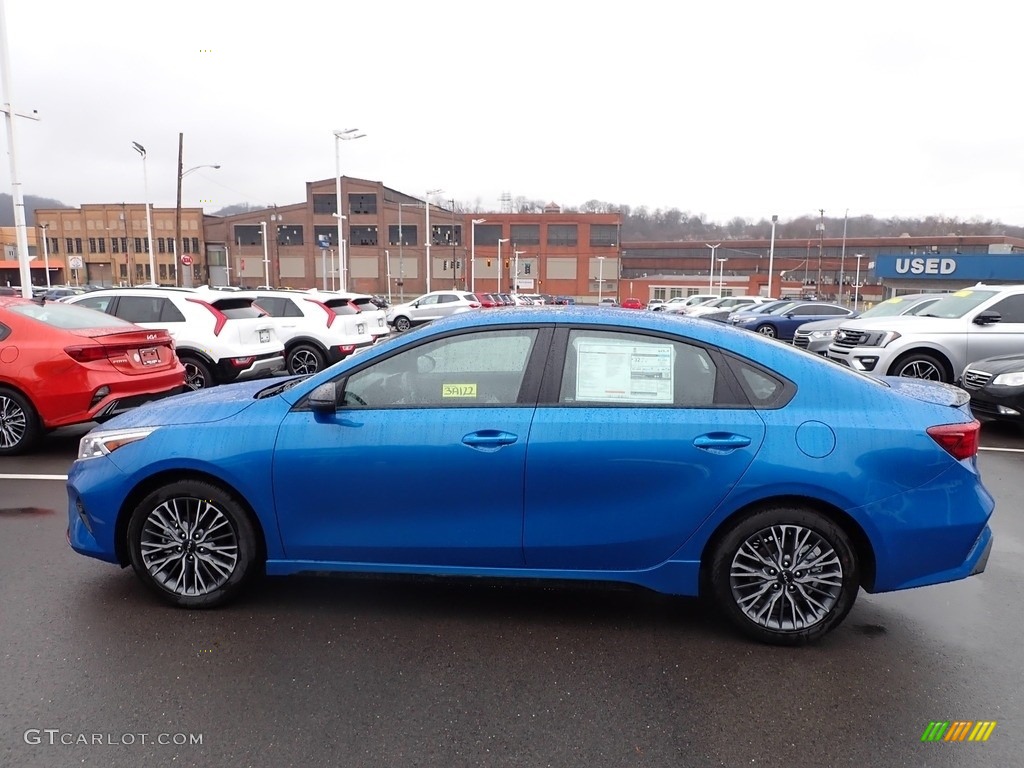 2023 Forte GT-Line - Sporty Blue / Black photo #5