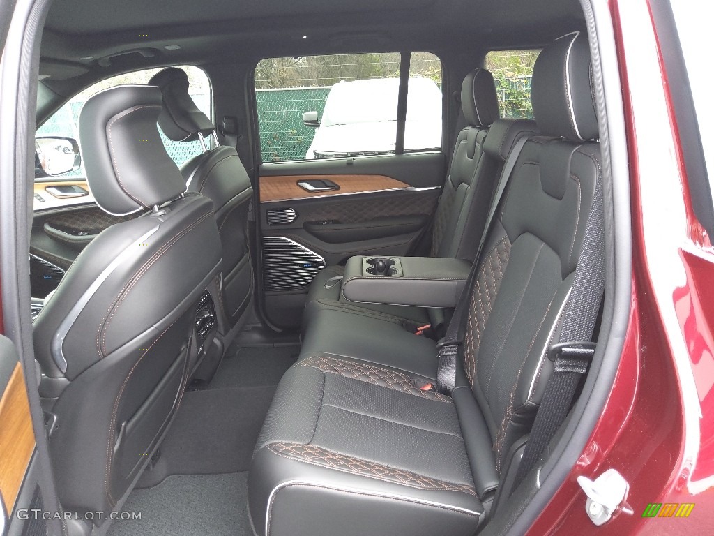 2022 Jeep Grand Cherokee Summit Reserve 4XE Hybrid Rear Seat Photo #145277924