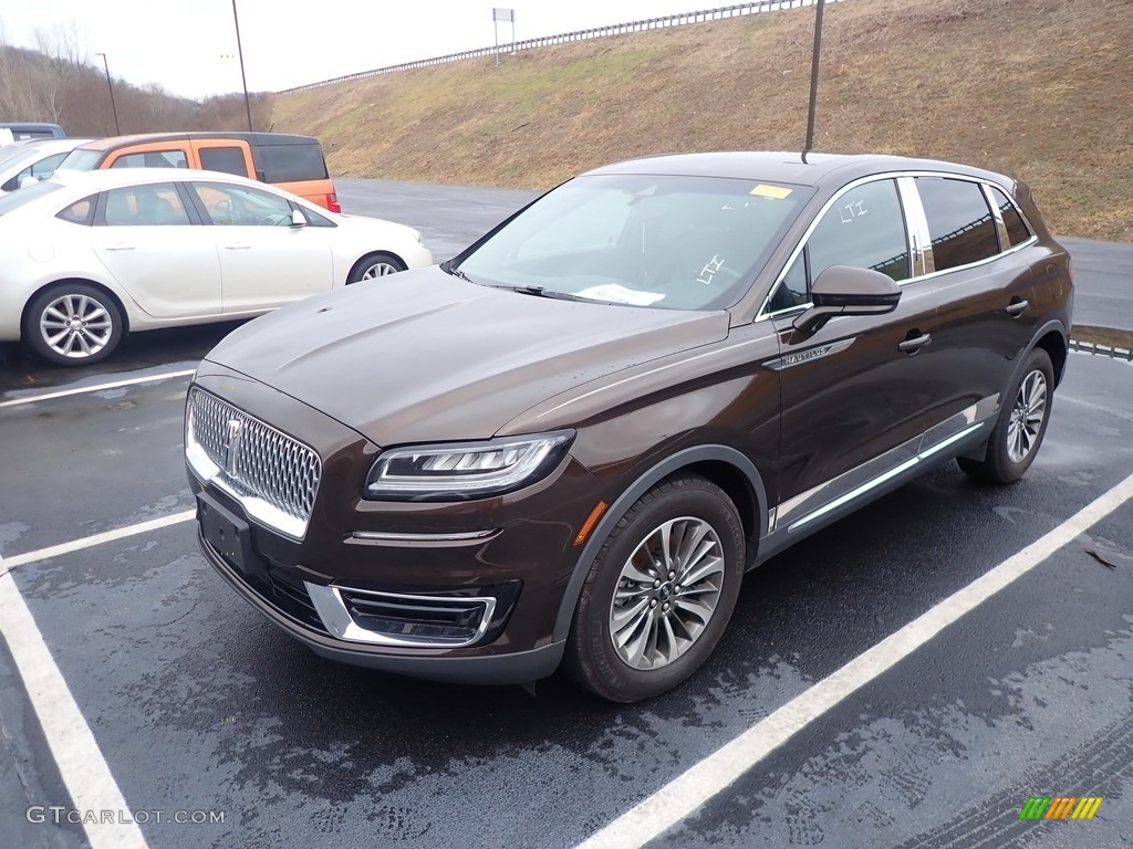 Ochre Brown 2019 Lincoln Nautilus Select AWD Exterior Photo #145278101