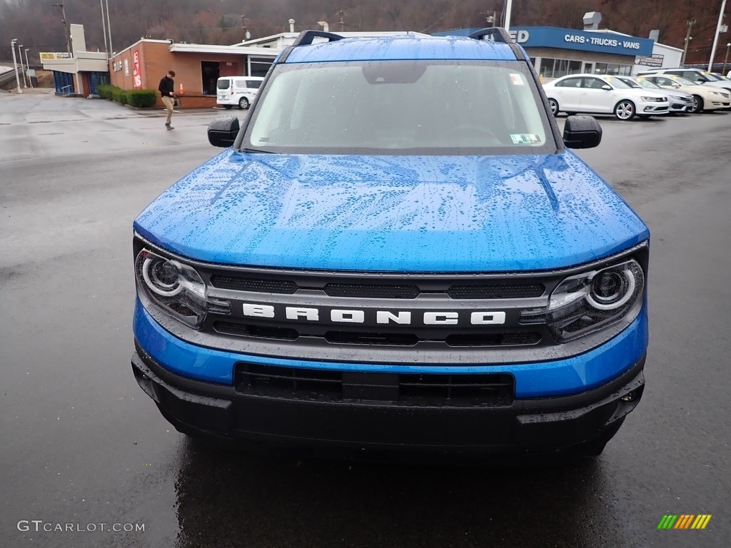 2022 Bronco Sport Big Bend 4x4 - Velocity Blue Metallic / Medium Dark Slate photo #3