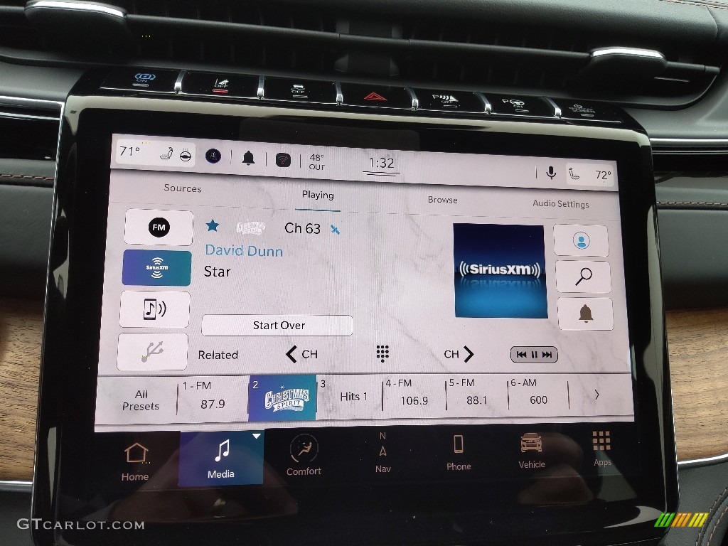 2022 Jeep Grand Cherokee Summit Reserve 4XE Hybrid Controls Photo #145278239