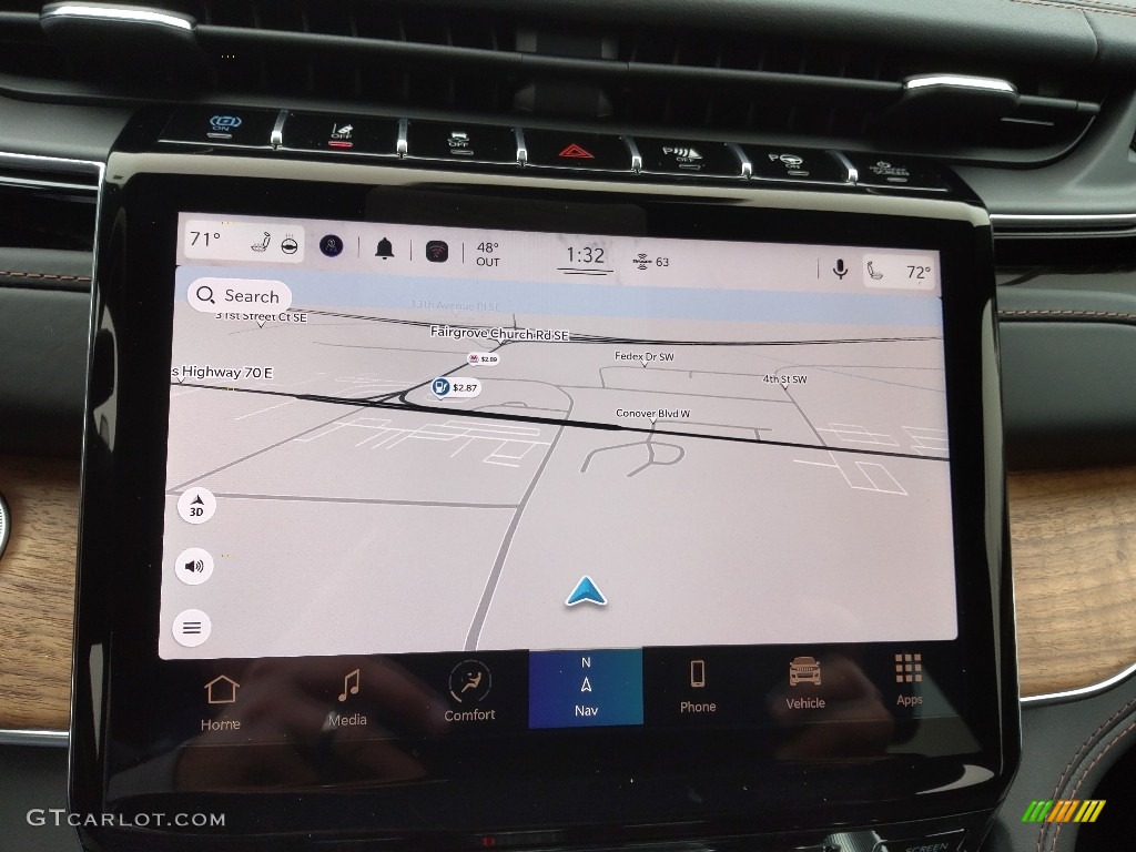 2022 Jeep Grand Cherokee Summit Reserve 4XE Hybrid Navigation Photo #145278263