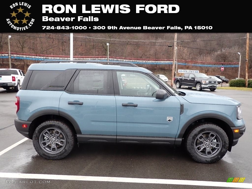 2022 Bronco Sport Big Bend 4x4 - Area 51 / Medium Dark Slate photo #1