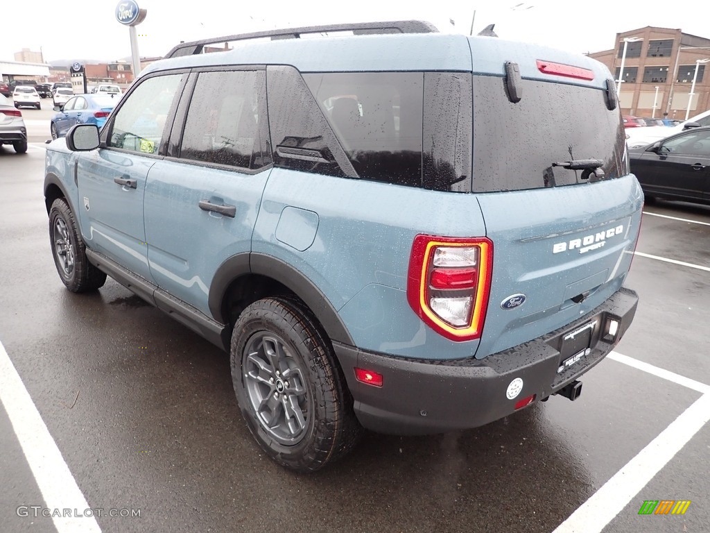 2022 Bronco Sport Big Bend 4x4 - Area 51 / Medium Dark Slate photo #6