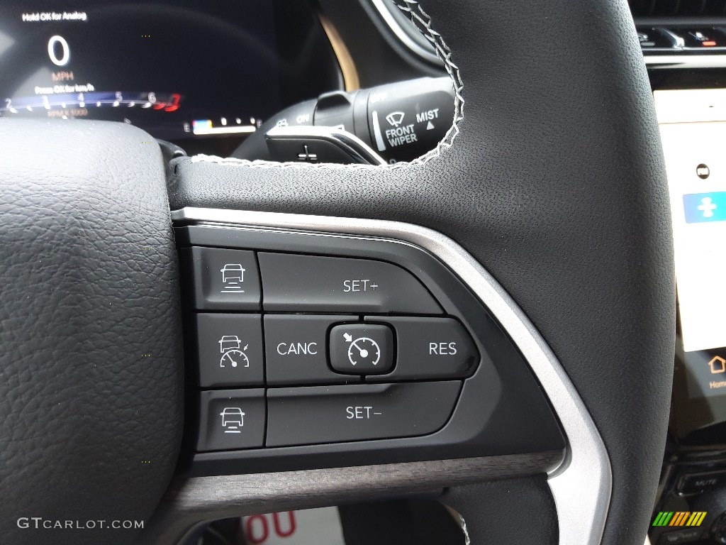 2023 Jeep Grand Cherokee L Limited 4x4 Wicker Beige/Global Black Steering Wheel Photo #145279112
