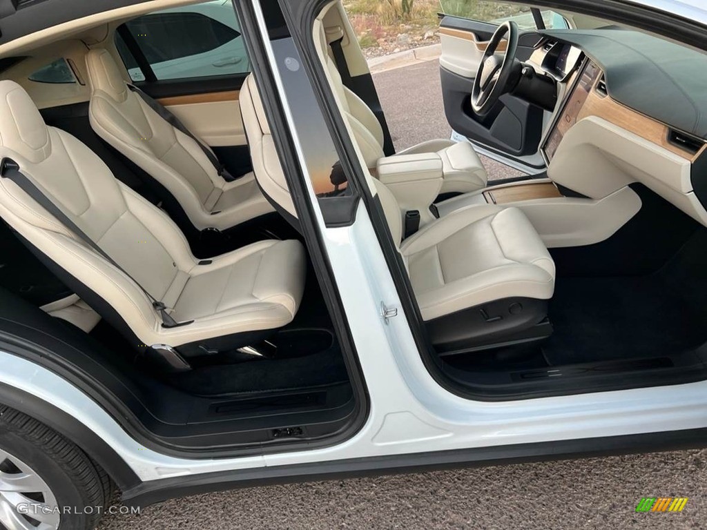 2018 Tesla Model X 75D Rear Seat Photo #145279508