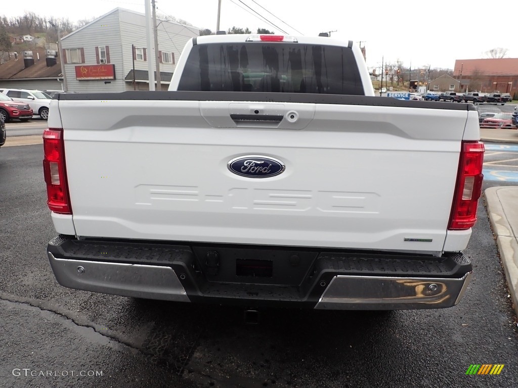 2022 F150 XLT SuperCrew 4x4 - Oxford White / Medium Dark Slate photo #4