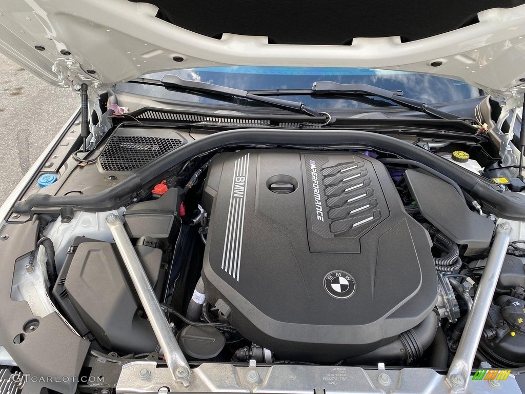 2021 BMW 4 Series M440i xDrive Coupe Engine Photos