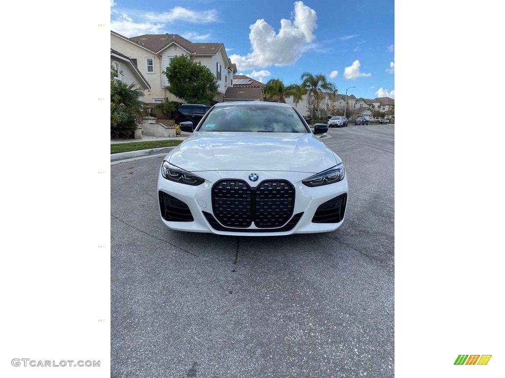 2021 4 Series M440i xDrive Coupe - Alpine White / Black photo #12