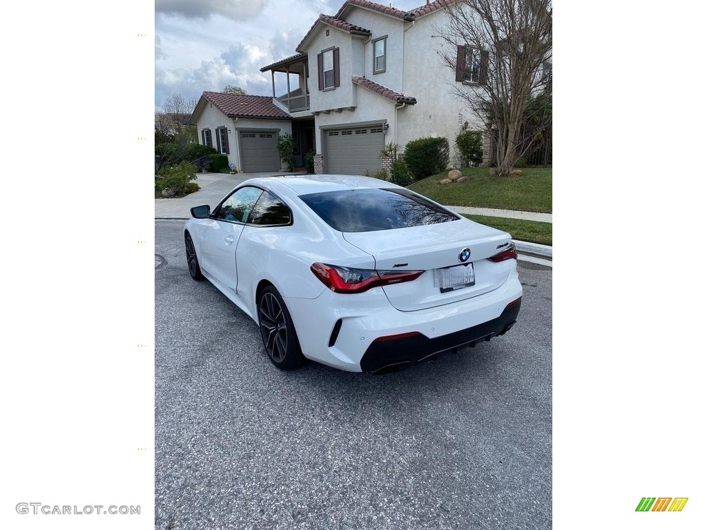 2021 4 Series M440i xDrive Coupe - Alpine White / Black photo #15