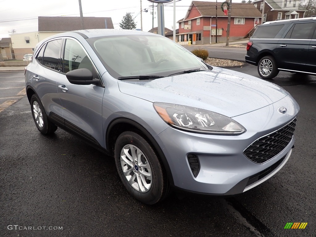 Iced Blue Silver 2022 Ford Escape SE 4WD Exterior Photo #145280226