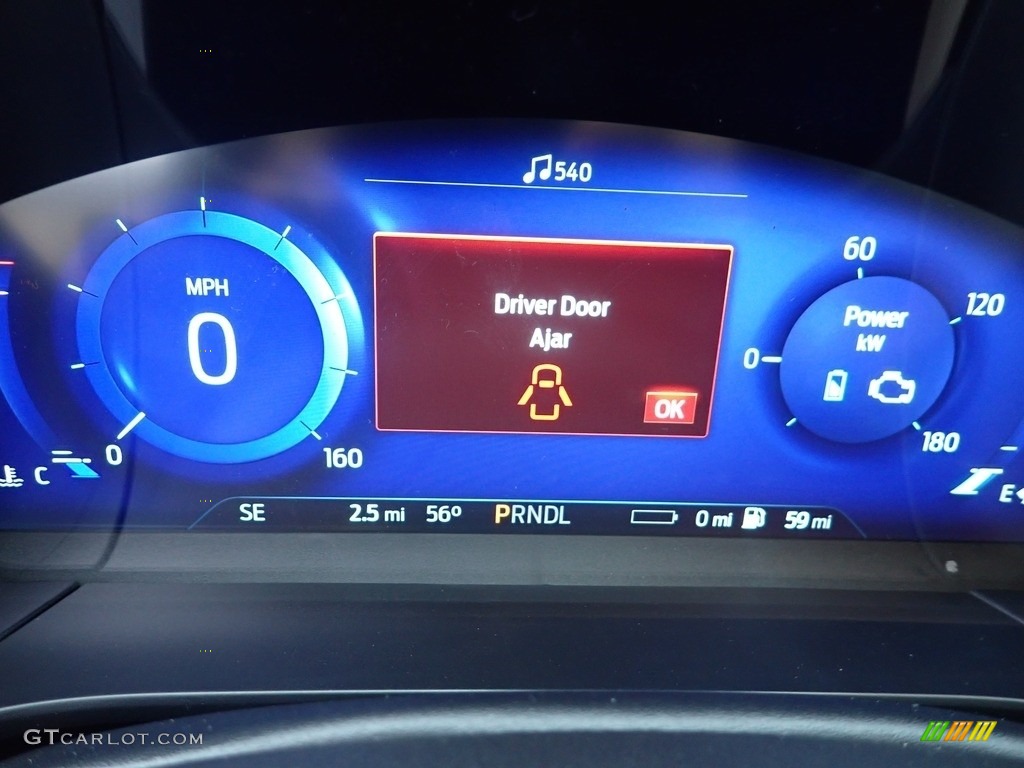 2022 Ford Escape SEL 4WD Plug-In Hybrid Gauges Photo #145280558