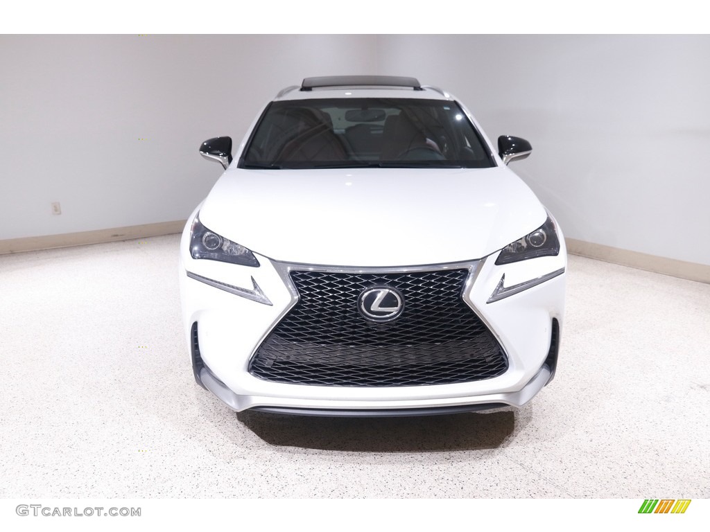 2017 NX 200t F Sport AWD - Ultra White / Rioja Red photo #2