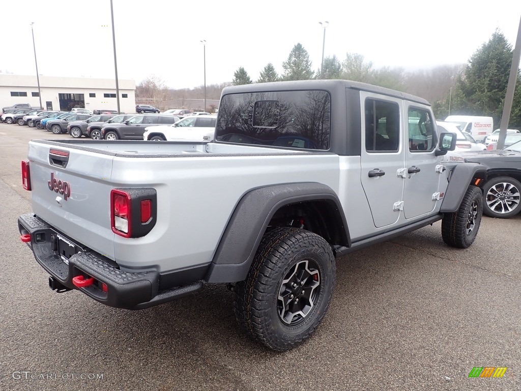 2023 Gladiator Rubicon 4x4 - Silver Zynith / Black photo #5