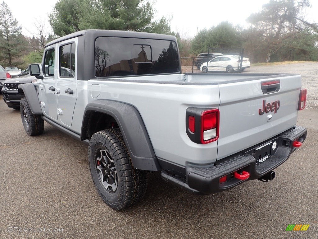 2023 Gladiator Rubicon 4x4 - Silver Zynith / Black photo #7