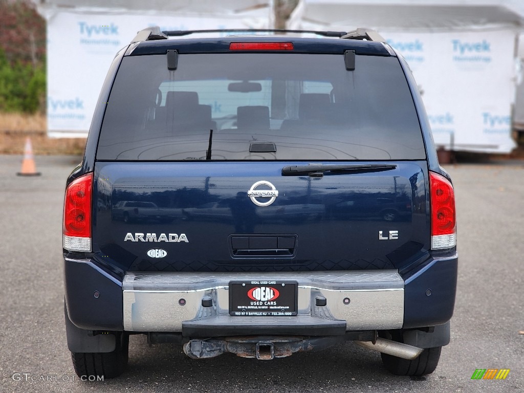 2007 Armada LE 4x4 - Deep Water Blue / Graphite/Titanium photo #6