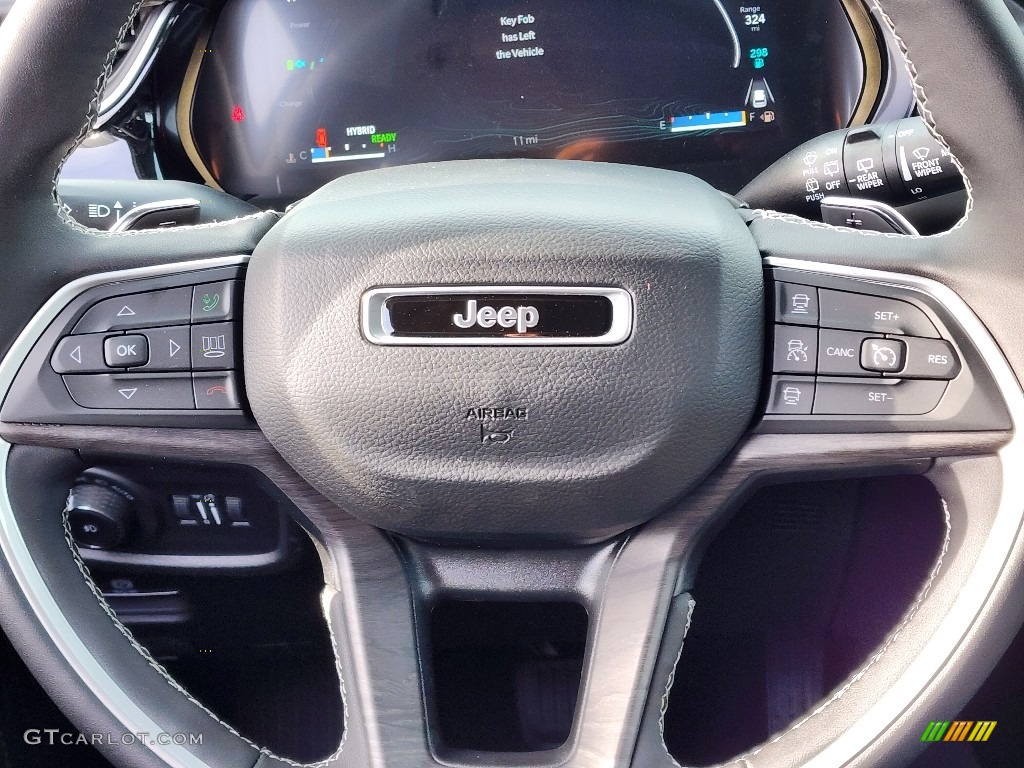2022 Jeep Grand Cherokee 4XE Hybrid Steering Wheel Photos