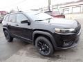 Diamond Black Crystal Pearl 2022 Jeep Cherokee X 4x4 Exterior