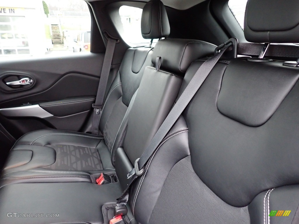 Black Interior 2022 Jeep Cherokee X 4x4 Photo #145282960