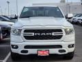 2022 Bright White Ram 1500 Big Horn Quad Cab 4x4  photo #2