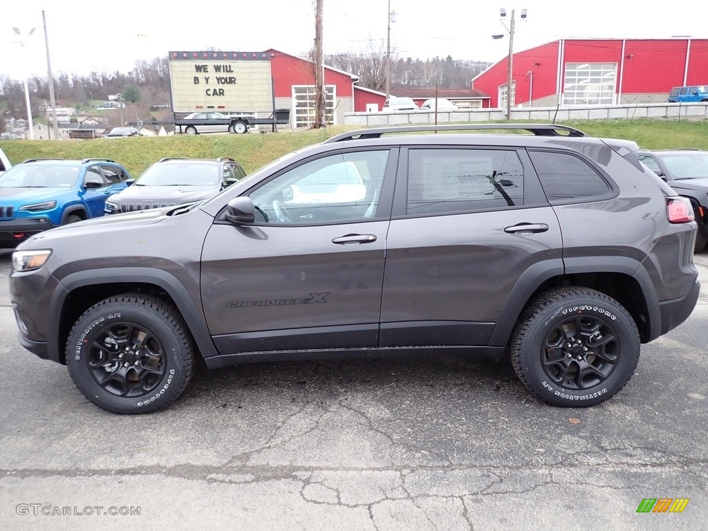 Granite Crystal Metallic 2022 Jeep Cherokee X 4x4 Exterior Photo #145283205