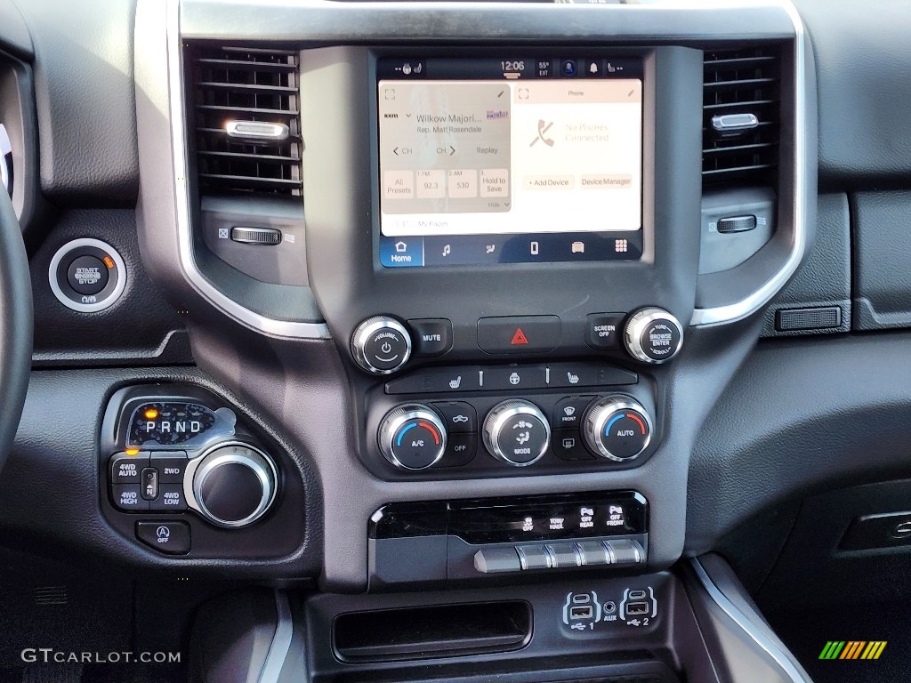 2022 Ram 1500 Big Horn Quad Cab 4x4 Controls Photo #145283244