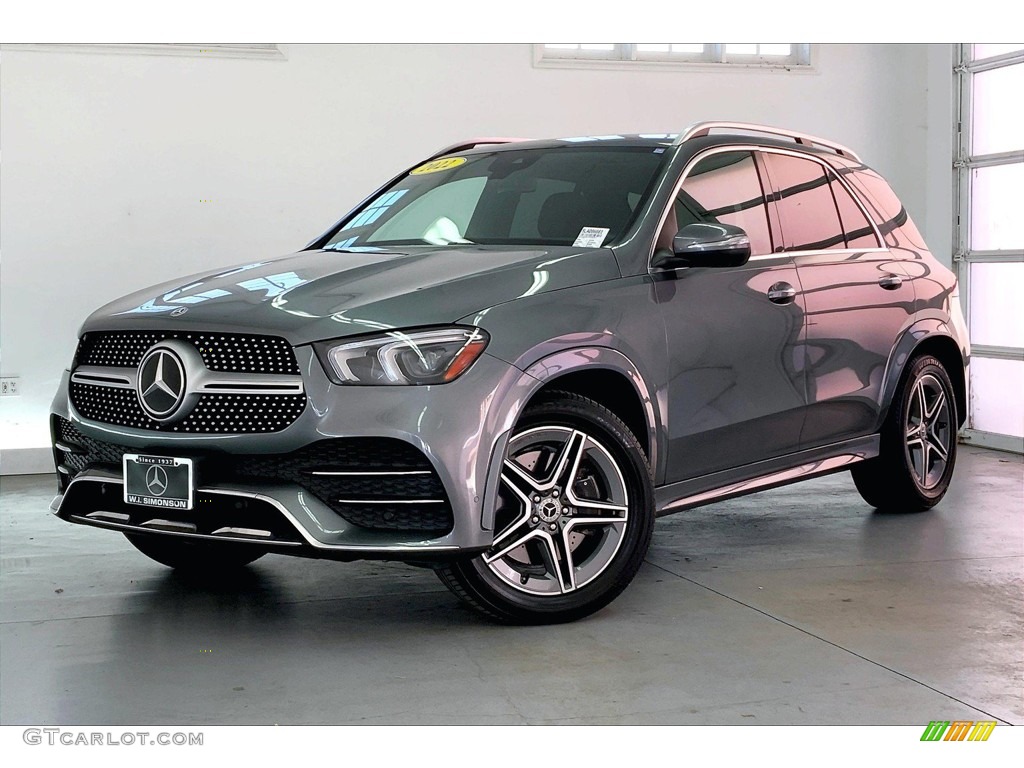 2020 GLE 450 4Matic - Selenite Grey Metallic / Black photo #12