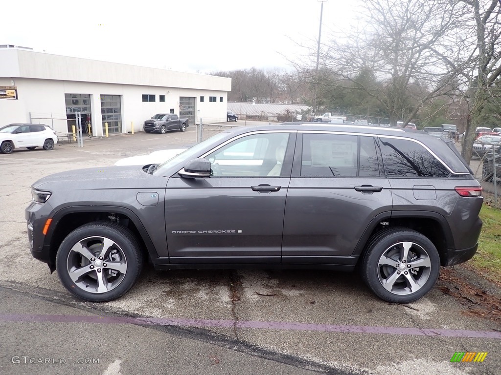 Baltic Gray Metallic 2022 Jeep Grand Cherokee 4XE Hybrid Exterior Photo #145283684