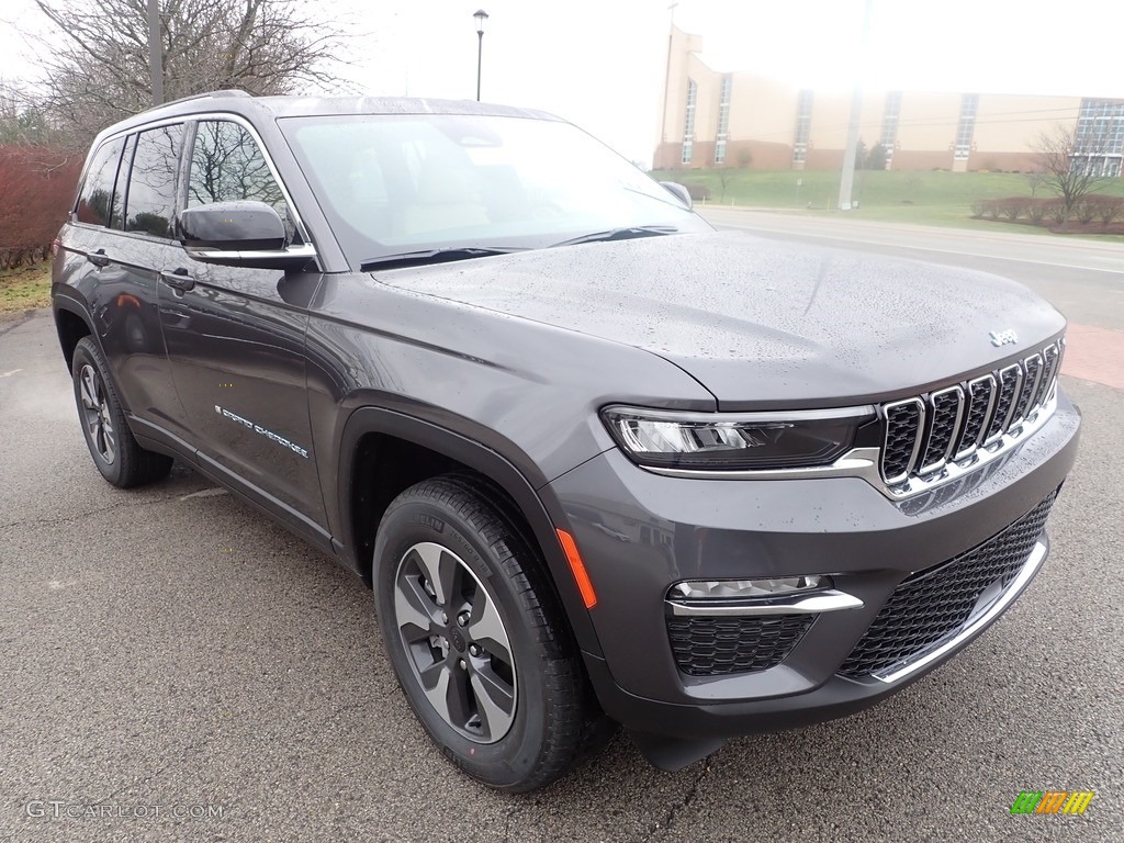 Baltic Gray Metallic 2022 Jeep Grand Cherokee 4XE Hybrid Exterior Photo #145283739