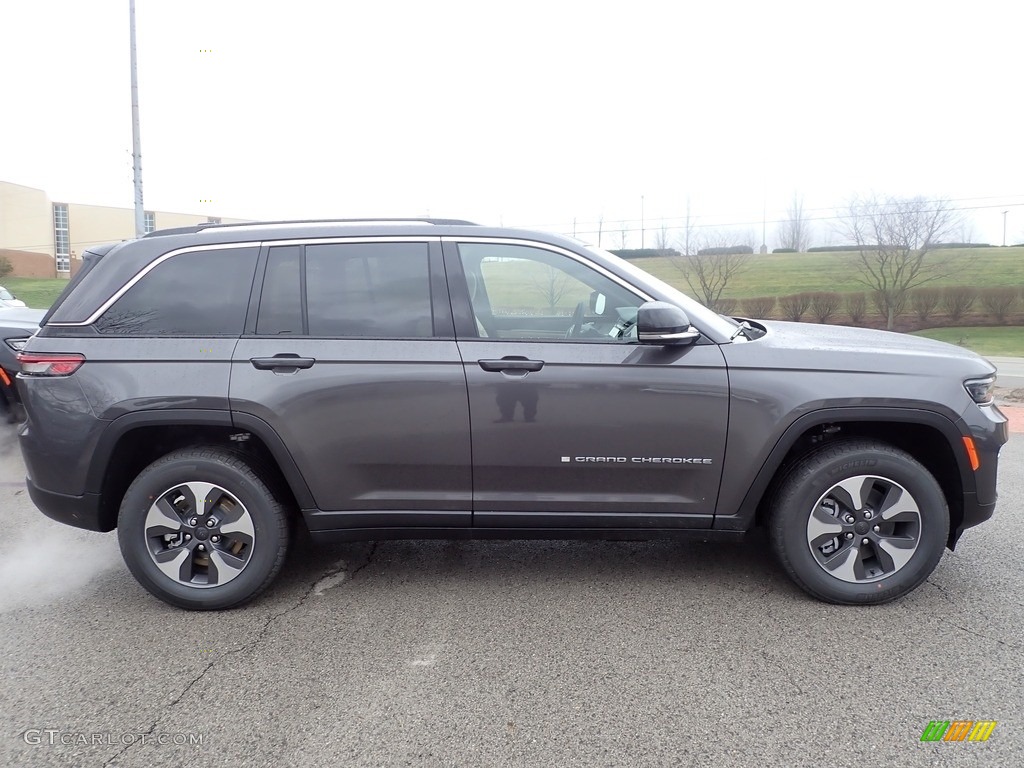 Baltic Gray Metallic 2022 Jeep Grand Cherokee 4XE Hybrid Exterior Photo #145283760