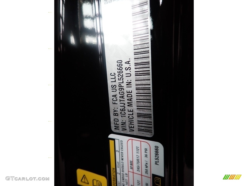 2023 Gladiator Sport 4x4 - Black / Black photo #20