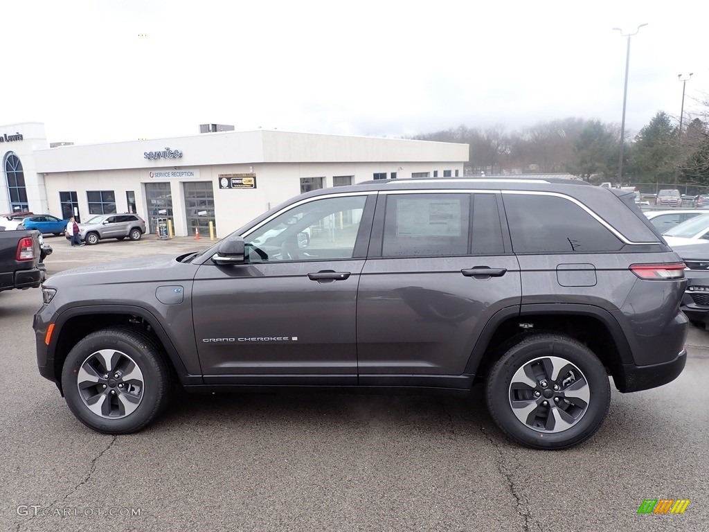 Baltic Gray Metallic 2022 Jeep Grand Cherokee 4XE Hybrid Exterior Photo #145283868