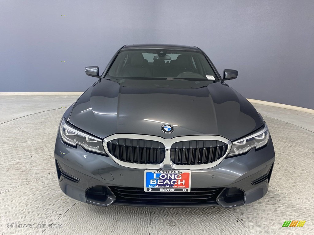 2021 3 Series 330i Sedan - Mineral Gray Metallic / Black photo #2