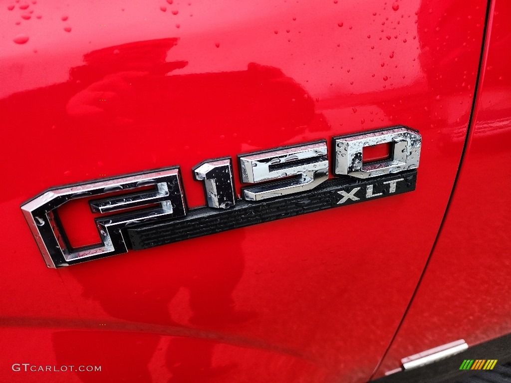 2017 F150 XLT SuperCrew 4x4 - Race Red / Earth Gray photo #9