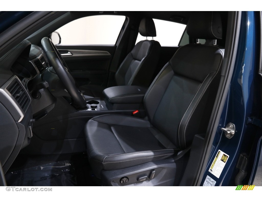 Titan Black Interior 2020 Volkswagen Atlas Cross Sport SE 4Motion Photo #145284222