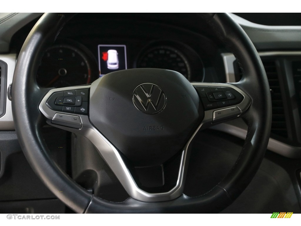 2020 Volkswagen Atlas Cross Sport SE 4Motion Titan Black Steering Wheel Photo #145284258