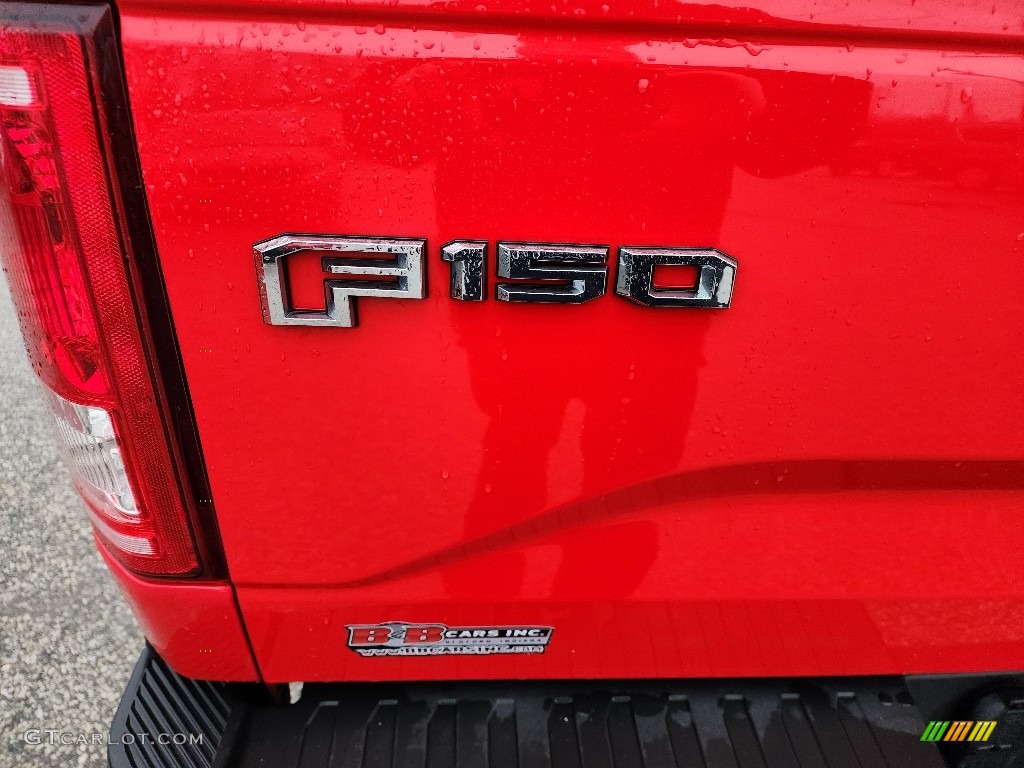2017 F150 XLT SuperCrew 4x4 - Race Red / Earth Gray photo #14