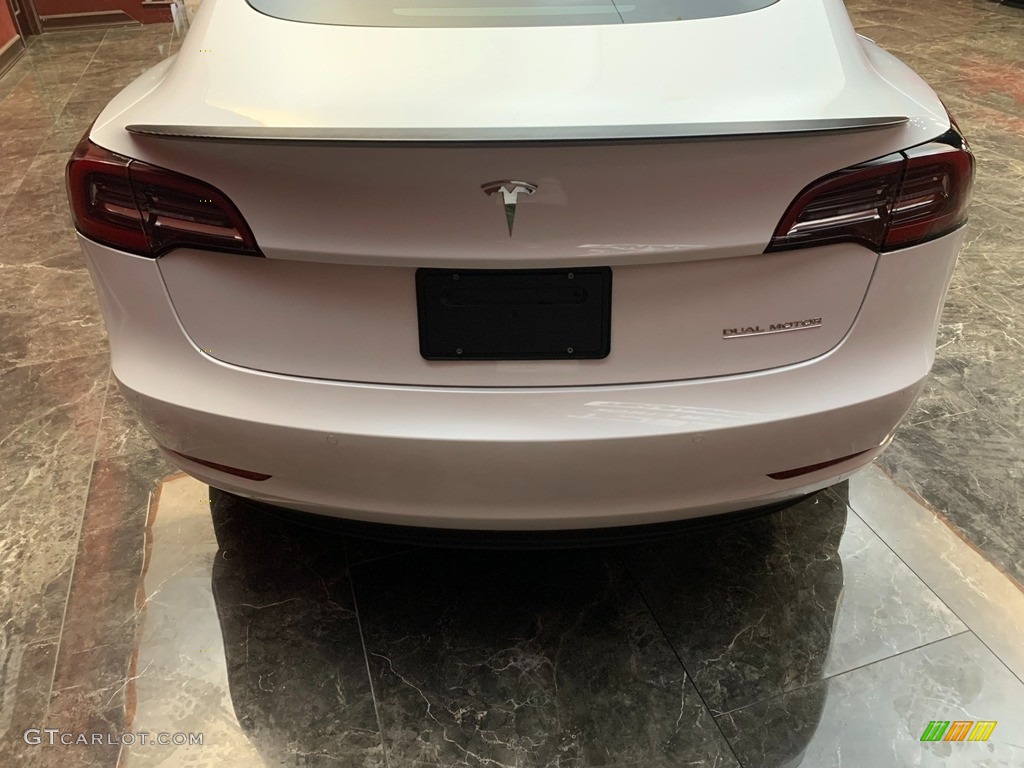 2022 Model 3 Performance AWD - Pearl White Multi-Coat / White photo #5